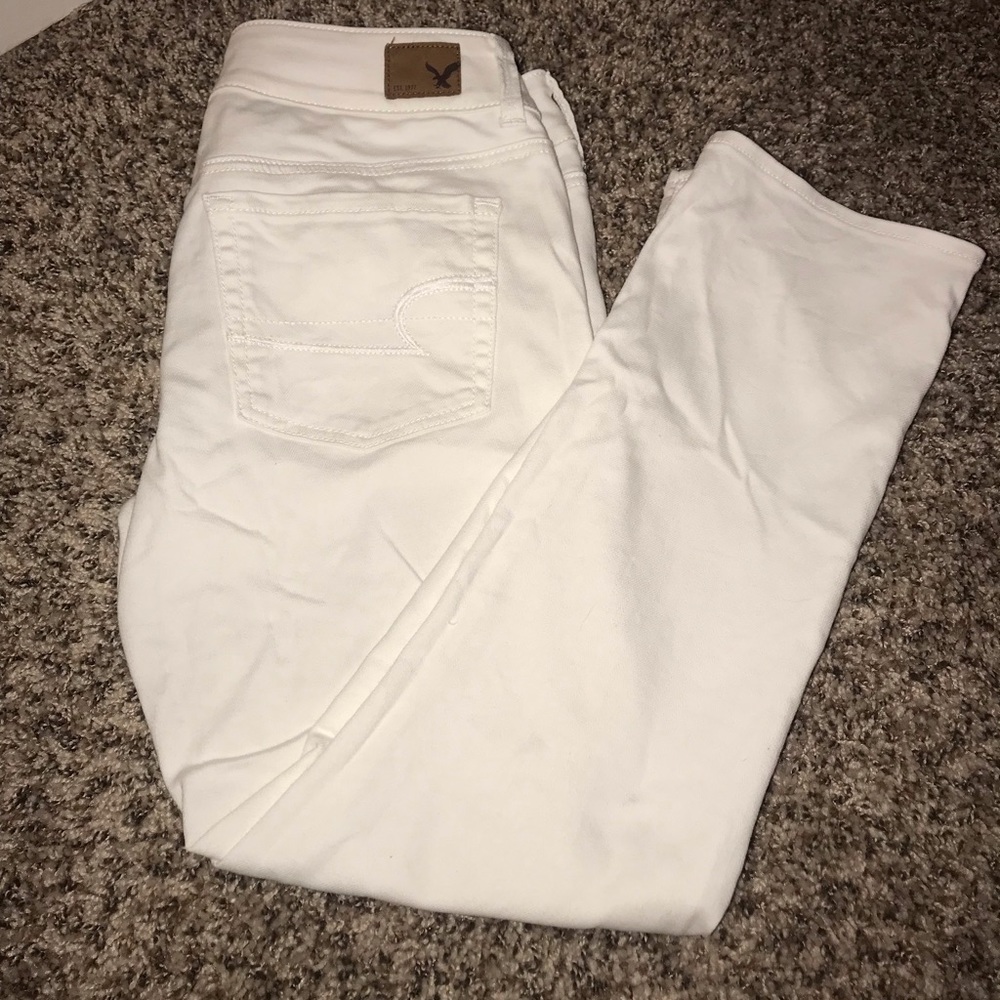 White jeans Capri